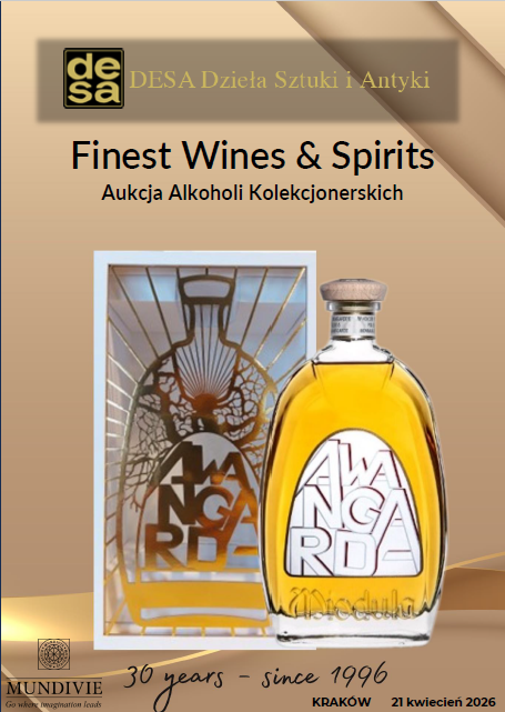 21.04.2026 DESA Aukcja Alkoholi Kolekcjonerskich